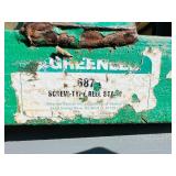 (4) Greenlee Screw-Type Reel Stands, Model 687.