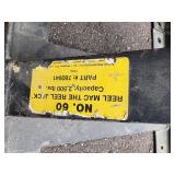 (4) Sumner No.60 Screw-Type Reel Jack