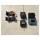 Bosch GPL3 100 ft. 3-Point Laser Self Leveling with case and Bosch GPL5 100 ft. 5-Point Laser