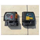 Bosch GPL3 100 ft. 3-Point Laser Self Leveling with case and Bosch GPL5 100 ft. 5-Point Laser