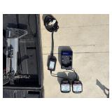 (2) Powers Trak-It C3 Gas Fastening tool in cases; Battery and charger