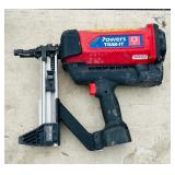 (2) Powers Trak-It C3 Gas Fastening tool in cases; Battery and charger Both power up