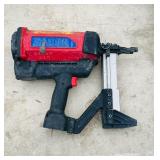 (2) Powers Trak-It C3 Gas Fastening tool in cases; Battery and charger Both power up