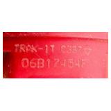 (2) Powers Trak-It C3 Gas Fastening tool in cases; Battery and charger Both power up