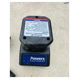 (2) Powers Trak-It C3 Gas Fastening tool in cases; Battery and charger Both power up