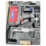 (2) Powers Trak-it Power Fasteners C3 ST Nail Guns with batteries and chargers Both power up