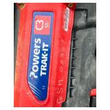 (2) Powers Trak-it Power Fasteners C3 ST Nail Guns with batteries and chargers Both power up