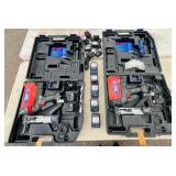 (2) Powers Trak-it Power Fasteners C3 ST Nail Guns with batteries and chargers Both power up