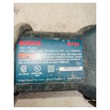 7 corded tools: Bosch angle grinders, Milwaukee angle grinder &  Dewalt right angle drill & angle grinder