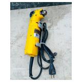 7 corded tools: Bosch angle grinders, Milwaukee angle grinder &  Dewalt right angle drill & angle grinder