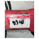 7 corded tools: Bosch angle grinders, Milwaukee angle grinder &  Dewalt right angle drill & angle grinder