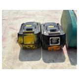 (2) Makita XSC01 handheld circular saws with 2 18V 3.0 AH batteries & a DC18RA charger