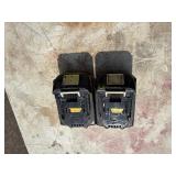 (2) Makita XSC01 handheld circular saws with 2 18V 3.0 AH batteries & a DC18RA charger