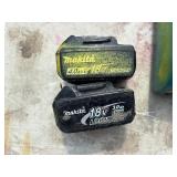 (2) Makita XSC01 handheld circular saws with (1) 18V 3.0 AH  and (1) 4.0 AH batteries & a DC18RA charger