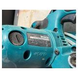 (2) Makita XSC01 handheld circular saws with (1) 18V 3.0 AH  and (1) 4.0 AH batteries & a DC18RA charger