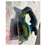 (2) Makita XSC01 handheld circular saws with (1) 18V 3.0 AH  and (1) 4.0 AH batteries & a DC18RA charger