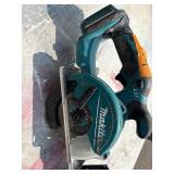 (2) Makita XSC01 handheld circular saws with (1) 18V 3.0 AH and (1) 4.0 AH batteries & a DC18RA charger