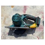 (2) Makita XSC01 handheld circular saws w/ (1) 18V 3.0 AH  and (1) 4.0 AH batteries & a DC18RA charger