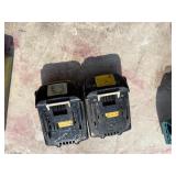 (2) Makita XSC01 handheld circular saws w/ (1) 18V 3.0 AH  and (1) 4.0 AH batteries & a DC18RA charger