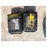 (2) Makita XSC01 handheld circular saws w/ (1) 18V 3.0 AH  and (1) 4.0 AH batteries & a DC18RA charger