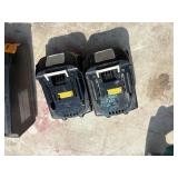 (2) Makita XSC01 handheld circular saws with (2) 18V 3.0 AH batteries & a DC18RA charger