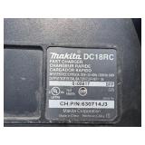 (2) Makita XSC01 handheld circular saws with (2) 18V 3.0 AH batteries & a DC18RA charger