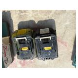 (2) Makita XSC01 handheld circular saws with (2) 18V 3.0 AH batteries & a DC18RA charger