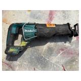 (2) Makita handheld sawzals XRJ05 with 2 18V  3.0 AH batteries & a DC18RC charger