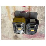 (2) Makita handheld sawzals XRJ05 with 2 18V  3.0 AH batteries & a DC18RC charger