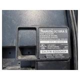 (2) Makita handheld sawzals XRJ0 and BJR182  Reciprocating Sawzal with (2) 18V  3.0 AH batteries & a DC18RC charger