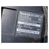 (2) Makita handheld sawzals XRJ05 and BJR182  Reciprocating Sawzal with (2) 18V  3.0 AH batteries & a DC18RC charger