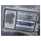 (2) Makita impact drivers XDT08 with (2) 18V batteries & a DC18RC charger