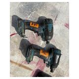 (2) Makita impact drivers XDT04 with (2) 18V batteries & a DC18RC charger