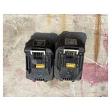 (2) Makita impact drivers XDT04 with (2) 18V batteries & a DC18RC charger