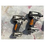 (2) Makita impact drivers LXDT04 with (2) 18V batteries & a DC18RC charger