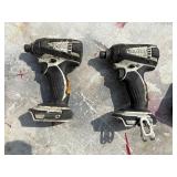 (2) Makita impact drivers LXDT04 with (2) 18V batteries & a DC18RC charger