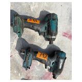 (2) Makita impact drivers LXDT04 with (2) 18V batteries & a DC18RC charger