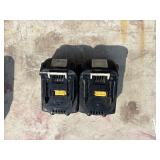 (2) Makita impact drivers with (2) 18V 3.0AH batteries & a DC18RC charger
