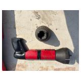 Hilti DX600N concrete nail gun with safety boosters, concrete nails and anchors, in a case