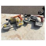 (2) Milwaukee Corded Heavy-Duty Band Saws.  Both power up