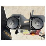 (2) Milwaukee Corded Heavy-Duty Band Saws.  Both power up