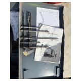 3 power tools: Bosch Bulldog corded hammer drill & two Milwaukee Corded Magnum Holeshooter Drills all power up