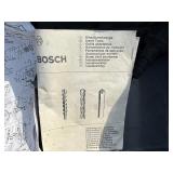 3 power tools: Bosch Bulldog corded hammer drill & two Milwaukee Corded Magnum Holeshooter Drills all power up