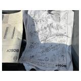 3 power tools: Bosch Bulldog corded hammer drill & two Milwaukee Corded Magnum Holeshooter Drills all power up