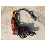 3 power tools: Bosch Bulldog corded hammer drill & two Milwaukee Corded Magnum Holeshooter Drills all power up