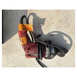 3 power tools: Bosch Bulldog corded hammer drill & two Milwaukee Corded Magnum Holeshooter Drills all power up