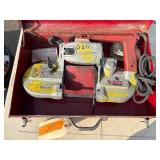 Milwaukee  Industrial/construction Tools: Deep Cut Band saw; (2) Magnum Holeshooter 1/2" Drills