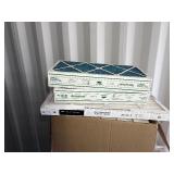 Pleated Filters, 16x16x2 (condition and quantity unknown) , (2) 24x12x4, (1) 20x30x2, (5) 20x24x4