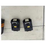 (2) Makita rotary hammer drills: XRH04 and BHR241 with (2) 18V 3.0AH batteries & a DC18RC charger