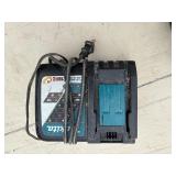 (2) Makita cordless rotary hammer drills: XRH04 with (2) 18V 3.0AH batteries & a DC18RC charger